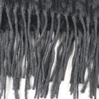 Dior Homme Silk 100% Oblique Logo All Over Pattern Large Shawl Fringe Scarf — view 5