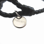Bottega Veneta Intrecciato Leather Black Bracelet — view 4