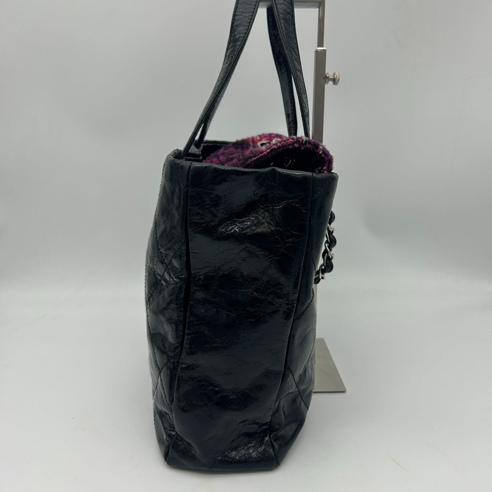 Chanel Handbag Quilted CC Logo Portobello 2-Way Chain Tote — view 5