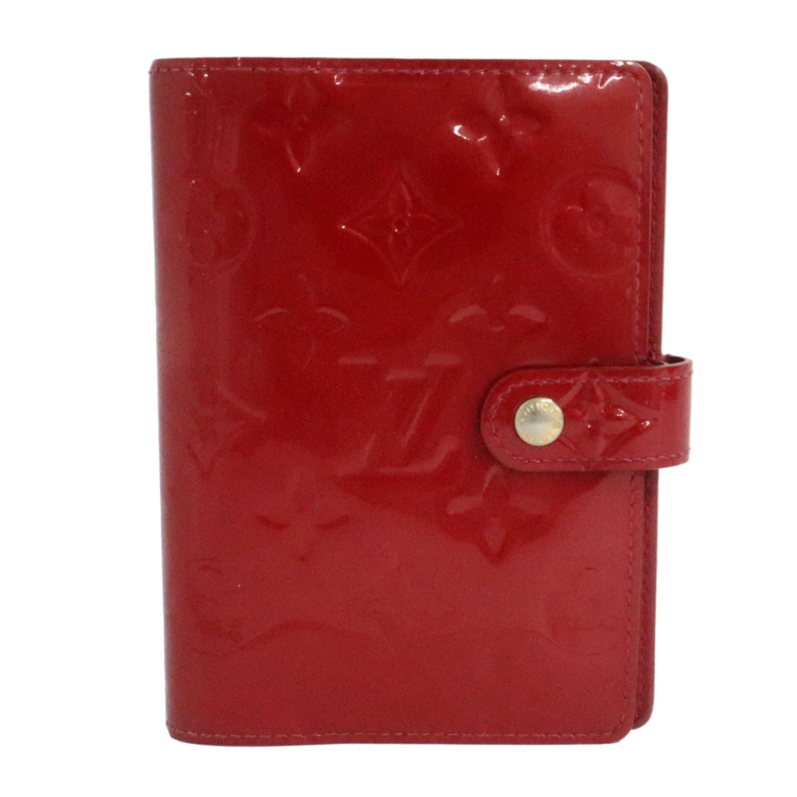Louis Vuitton Monogram Vernis Agenda PM Pomme D'amour Notebook Cover