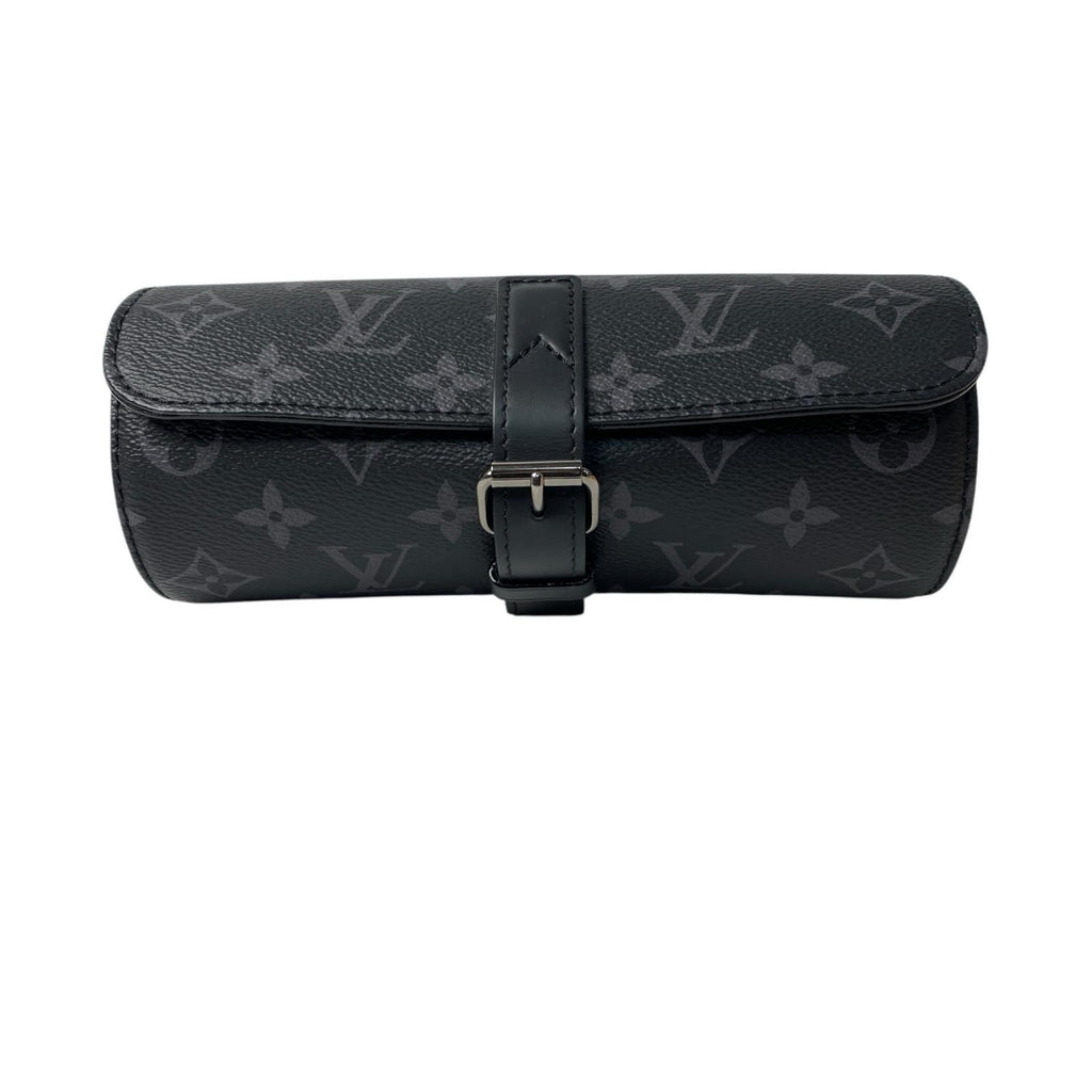 Louis Vuitton Etui 3 Montre Monogram Eclipse Watch Case