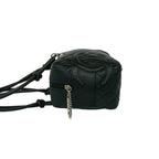 Chanel Cambon Line CC Logo Leather Shoulder Bag Black — view 5