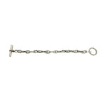 Hermes Vintage Chaine D'ancre PM 18 Links Cursive 925 Sterling Silver Bracelet — view 6