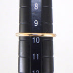 Hermes Ring Kelly Clochette PM Key Lock Points Half Circle Diamond Total 18k — view 6