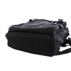 Prada Nylon Backpack Triangular Plate Black — view 4