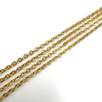 Dior Emblem Logo Heart Color Stone Clear Gold Necklace — view 6