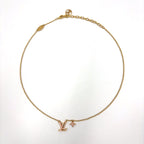Louis Vuitton LV Iconic Enamel Gold Pink Necklace — view 3