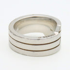 Hermes Ring Italic 51 925 Sterling Silver — view 4