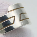 Hermes Ring Italic 51 925 Sterling Silver — view 7