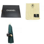 Chanel Shoulder Bag Diana Lambskin Black Gold Crossbody CC Logo Chain — view 9