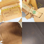 Louis Vuitton Boston Bag Keepall 45 Monogram Leather Brown Travel Business — view 8