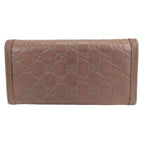 Gucci Wallet Interlocking Shim Marais the Brown Gold Bifold Casual — view 2