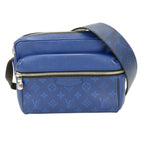 Louis Vuitton Shoulder Bag Outdoor Messenger PM Monogram Taiga Cobalt Crossbody