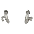 Bottega Veneta Spiral Earrings 925 Sterling Silver