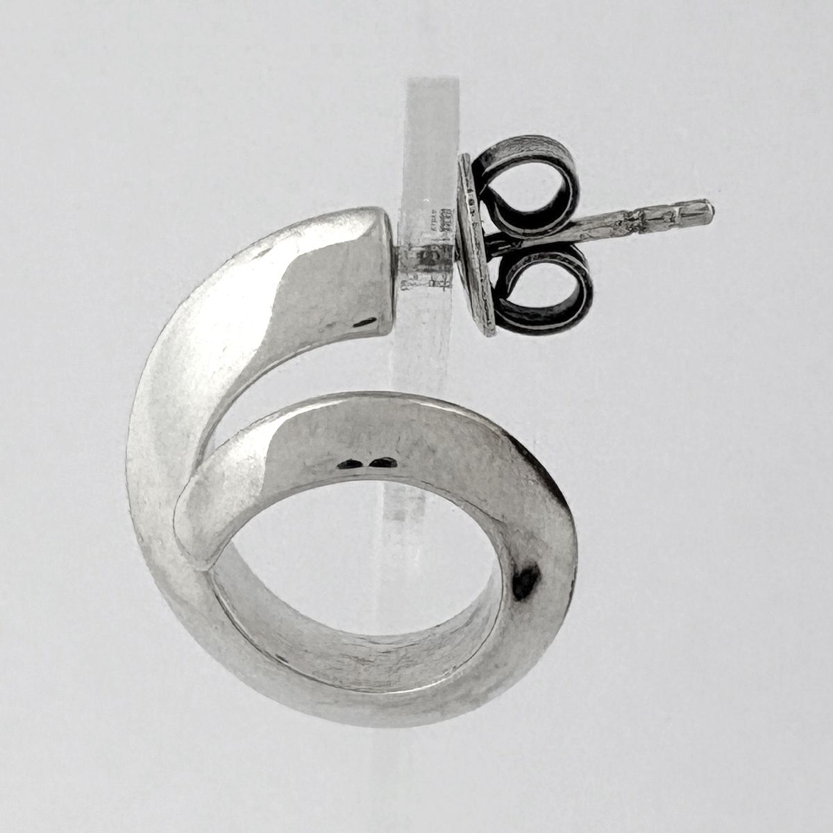 Bottega Veneta Spiral Earrings 925 Sterling Silver — view 2