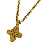 Chanel CC Logo Chain Necklace Long Gold Plated