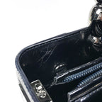 Dior Maris Pearl Handbag 2-Way Enamel Patent Leather Black — view 6