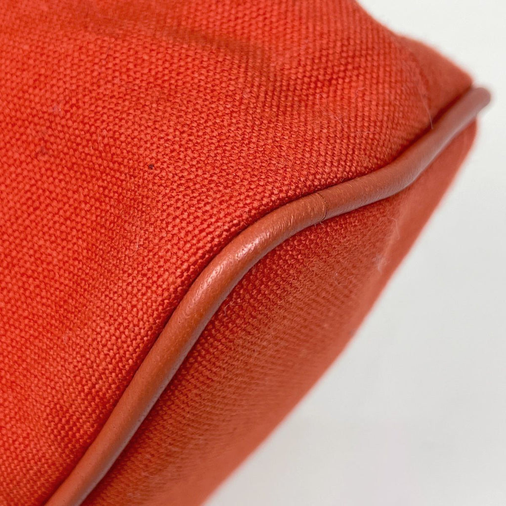 Hermes Bolide Pouch MM Canvas Red — view 3