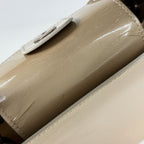 Dior Maris Pearl Handbag Leather Beige — view 7