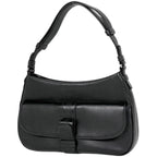 Loewe Anagram Shoulder Bag Leather Black