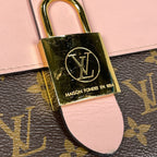 Louis Vuitton Locky BB 2-Way Handbag Monogram Brown Rose Poodle — view 4