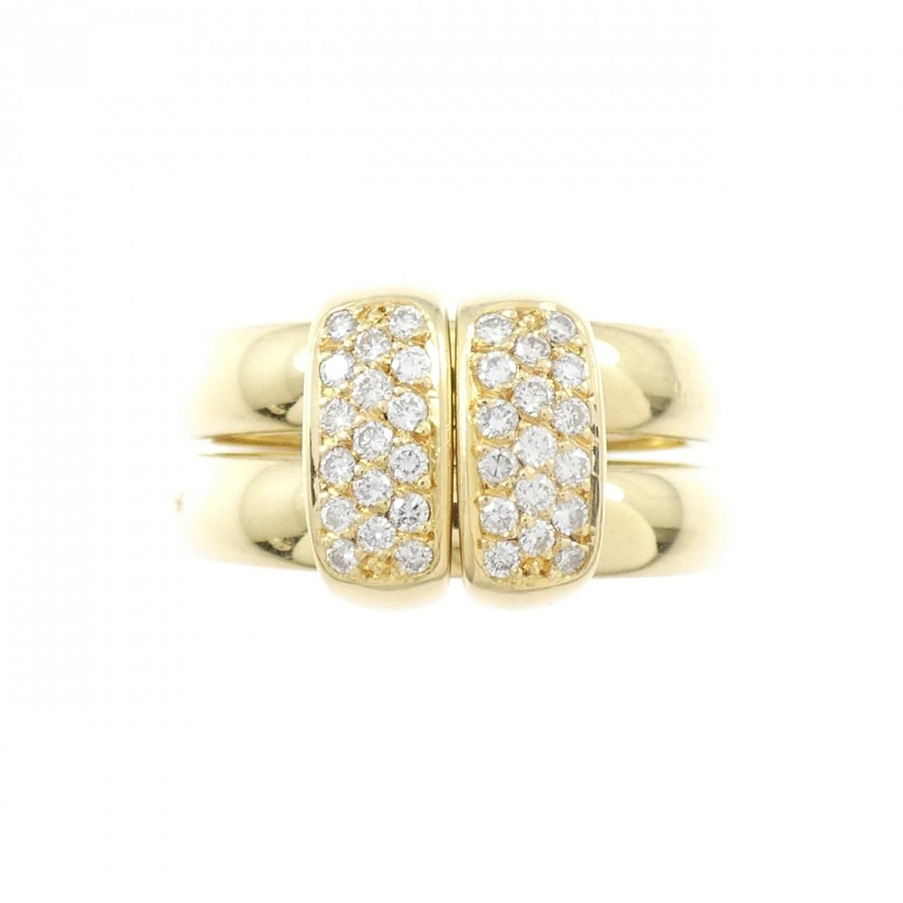 Hermes Diamond Ring Gold — view 9