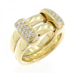 Hermes Diamond Ring Gold — view 8