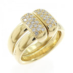 Hermes Diamond Ring Gold