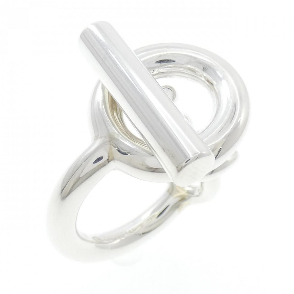 Hermes Croisette Ring Silver