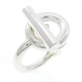 Hermes Croisette Ring Silver