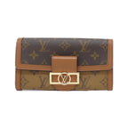 Louis Vuitton Monogram Reverse Portefeuille Sarah Dauphine Wallet
