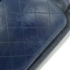 Chanel Bag Handbag Blue — view 4