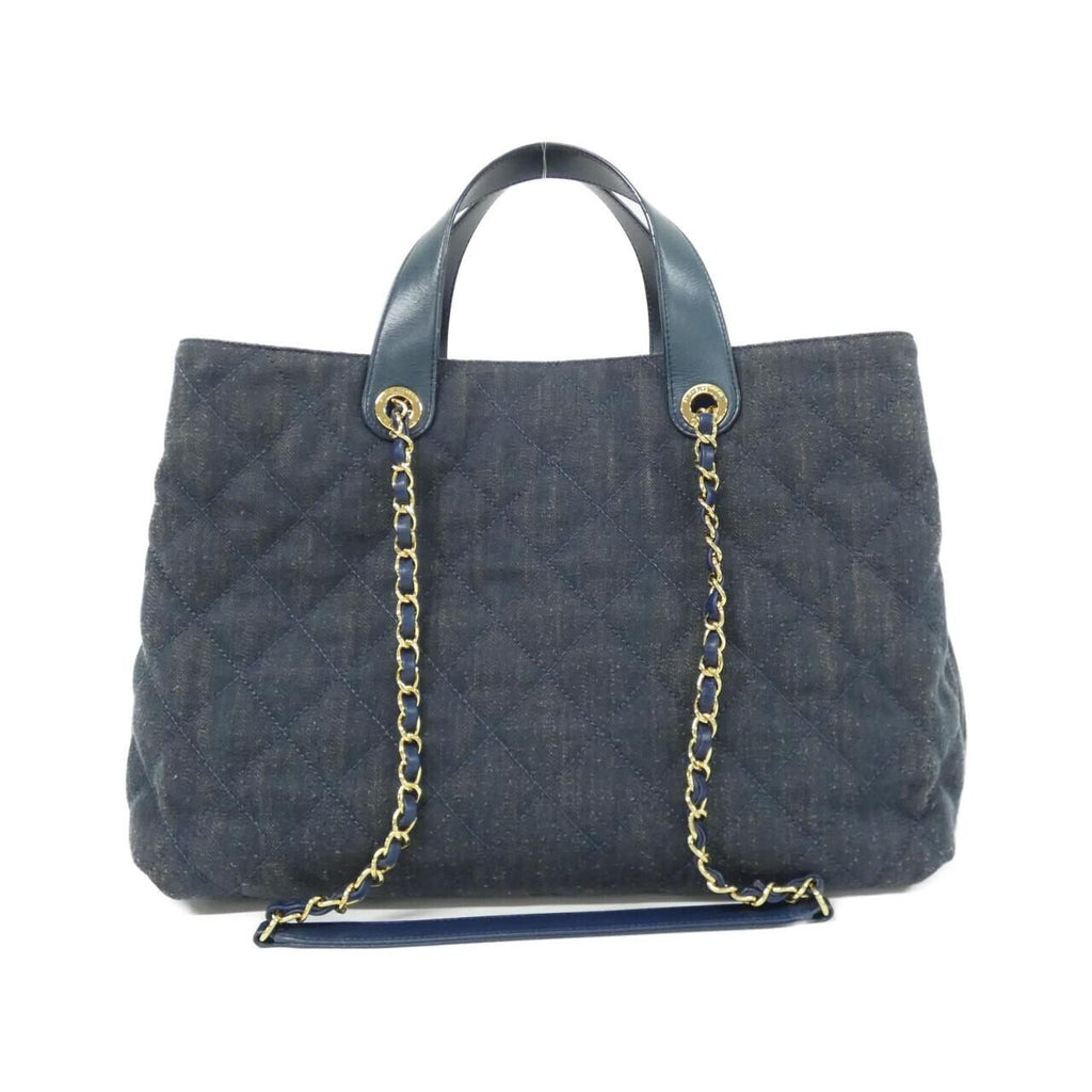 Chanel Bag Handbag Blue — view 2
