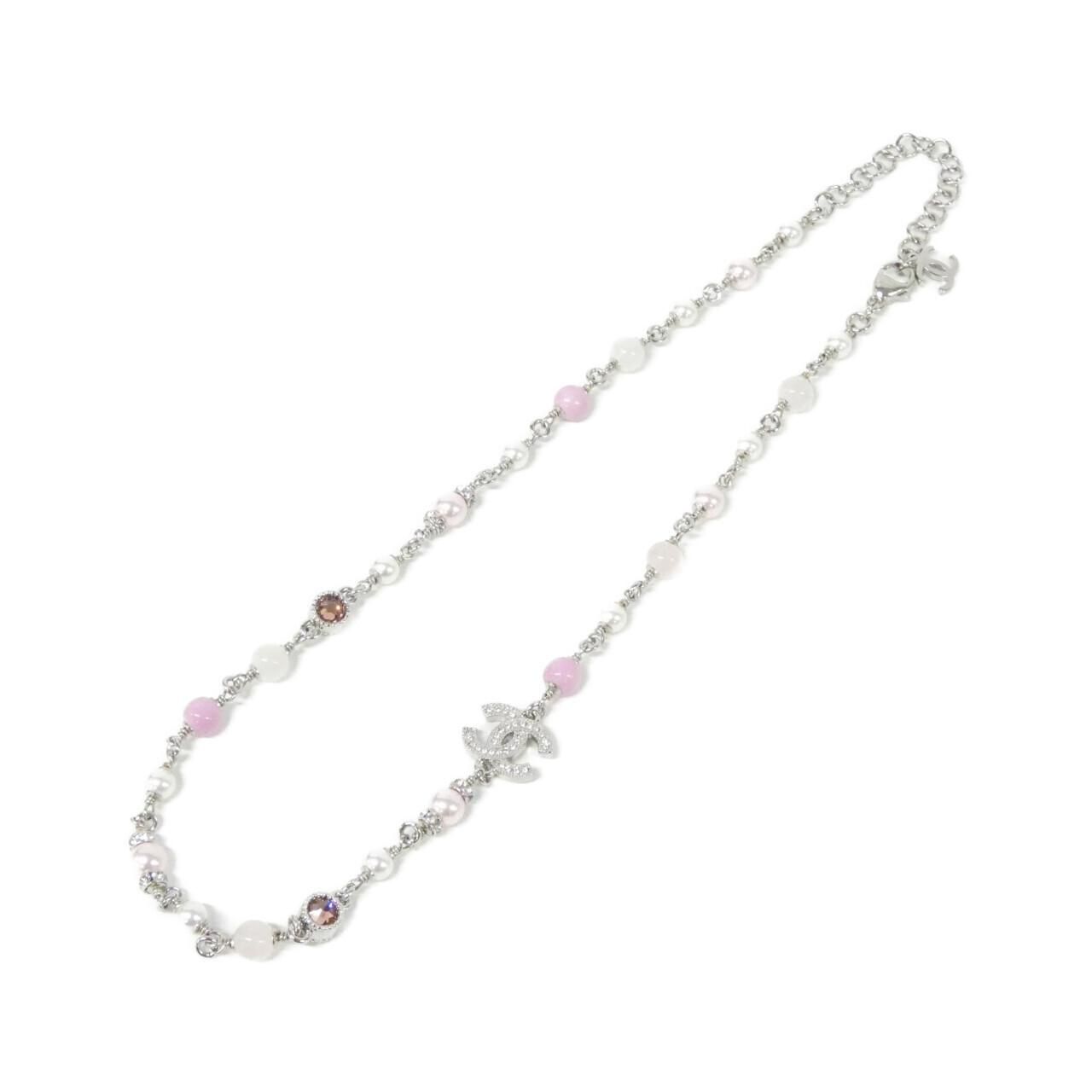 Chanel Necklace Silver — view 2