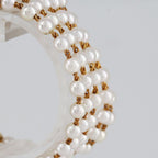 Chanel Mademoiselle Yg Pearl Bracelet L YG Quartz — view 5