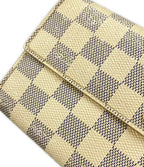 Louis Vuitton Wallet Portefeuille Sarah Damier Azur — view 5