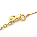 Dior Necklace Gold CD Logo — view 4