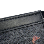 Louis Vuitton Shoulder Bag Damier Graphite Gaston Wearable Wallet Black — view 7