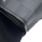 Louis Vuitton Shoulder Bag Damier Graphite Gaston Wearable Wallet Black — view 6