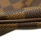 Louis Vuitton Shoulder Bag Damier Ebene Blue Msbeli GM Back — view 8