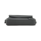 Louis Vuitton Shoulder Bag LV Aerolog Lambskin Pilot Wearable Wallet Black — view 3