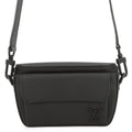 Louis Vuitton Shoulder Bag LV Aerolog Lambskin Pilot Wearable Wallet Black