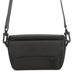 Louis Vuitton Shoulder Bag LV Aerolog Lambskin Pilot Wearable Wallet Black