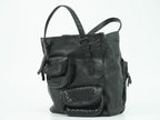Bottega Veneta Intrecciato Tote Leather Black — view 2