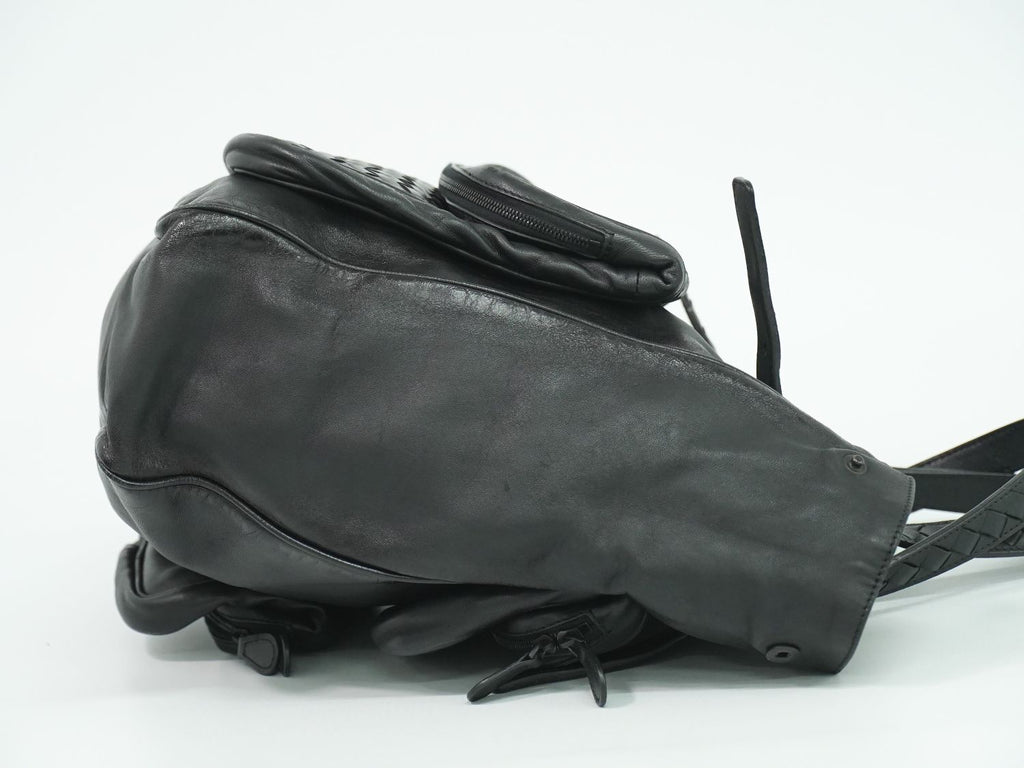 Bottega Veneta Intrecciato Tote Leather Black — view 4