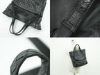 Bottega Veneta Intrecciato Tote Leather Black — view 6