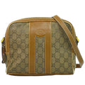Gucci GG Supreme Shoulder Bag Pochette Brown