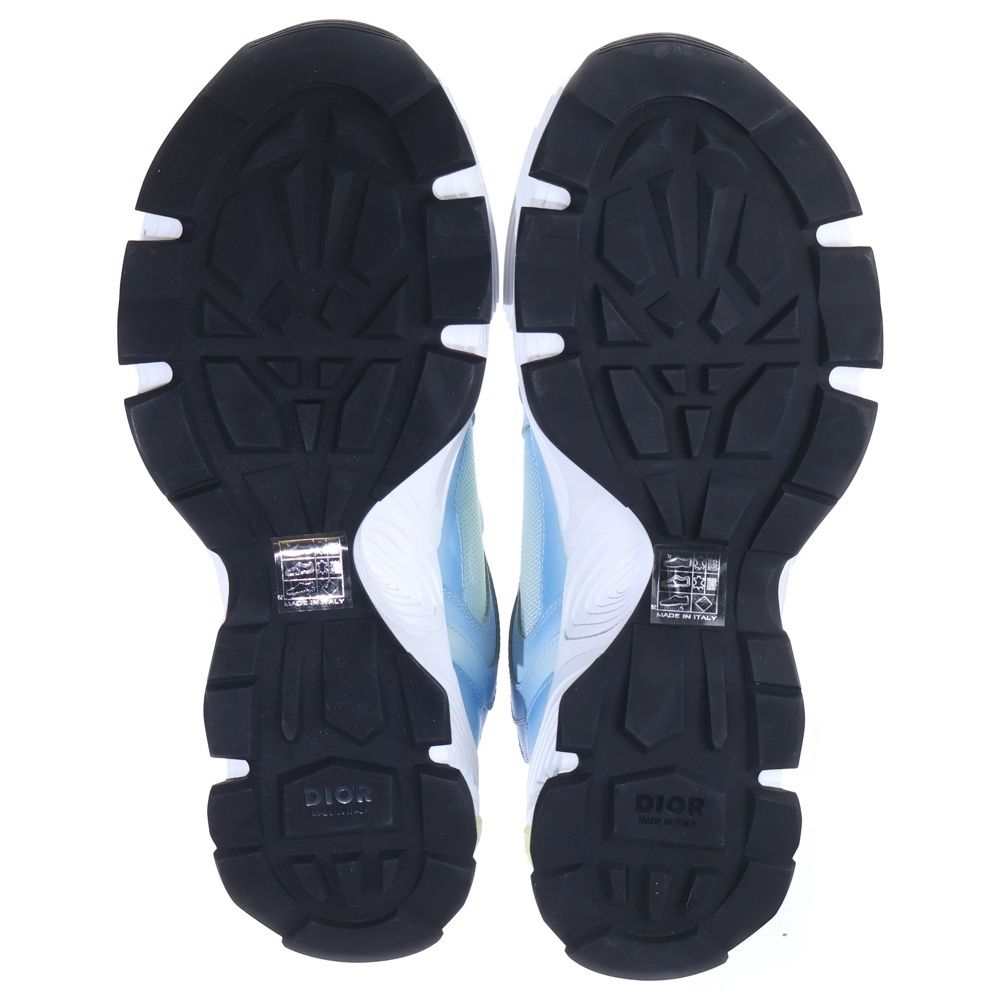 Dior Cd1 Tie Dye Technical Low Cut Sneakers Blue — view 5