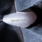 Bottega Veneta Tire Chelsea Boots Side Gore High Cut Black Yellow — view 4
