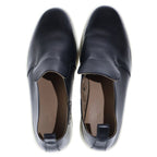 Hermes Perforated Leather Low Cut Sneakers Slip on Black — view 4